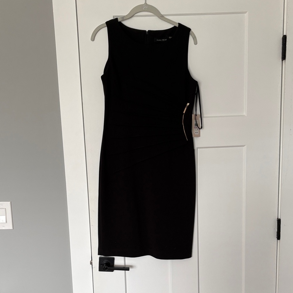 Ivanka Trump Black Midi Dress